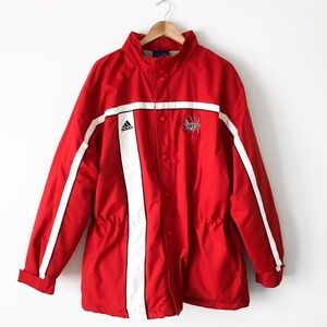 Vintage Adidas Nebraska Huskers Parka